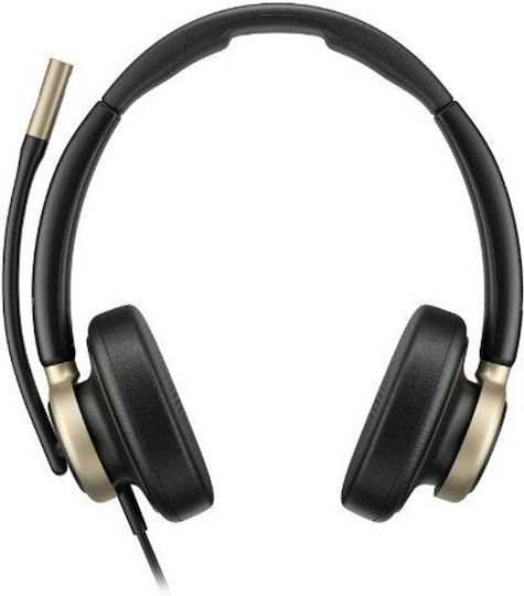 HP Poly Mission 820 On Ear Multimedia Ακουστικά με μικρόφωνο και σύνδεση USB-C