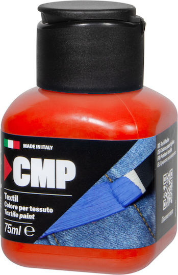 Primo Akrylfarben Für Stoffe 75ml Farbe Rot Vermillion Cmp