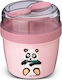 Carl Oscar Carl Oscar Baby- und Kinder-Essgeschirr aus Kunststoff Rosa 2-teilig