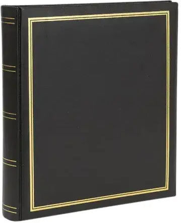 Focus Photo Albums Super Suitable for Photographs 13x18cm Black 13x18cm