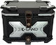 X-Land Motorcycle Top Case Aluminum 45lt Black