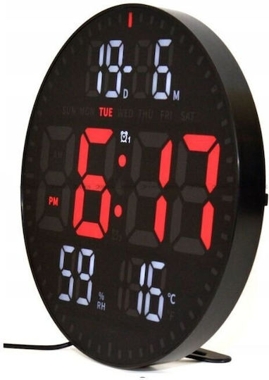 Tabletop Digital LED Clock with Alarm Clock JG-07157