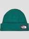 Salty Beanie Männlicher Strickmütze in Grün