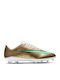 Nike Mercurial Superfly 11 Pro "Kylian Mbappe" FG Футболни Обувки с Бутони Металически Златист / Зелен Блясък