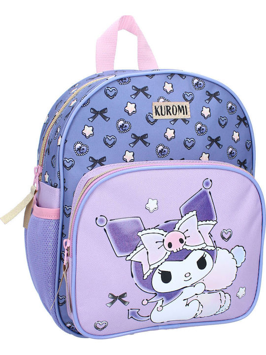 Sanrio Ученическа Раница За Детска Градина С Джоб За Бутилка Лилава 6.7 Литра 23 x 10 x 29 см Sanrio Ученическа Раница За Детска Градина С Джоб За Бутилка Лилава 6.7 Литра 23 x 10 x 29 см