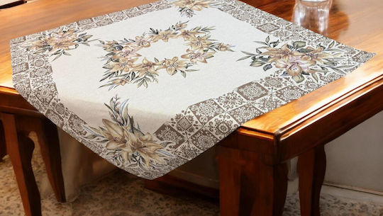 Linea Home Покривки за маса Комплект 5 Бройки Лилави 140x140см