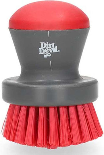 Βούρτσα Καθαρισμού Πιάτων Dirt Devil Στρογγυλή Γκρι Κόκκινη 871125249460