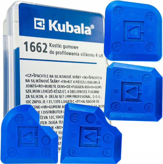Kubala 1662 Rubber Cubes Silicone Profiling 4 Pieces