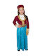 Traditional Kids Costume Amalia Turquoise
