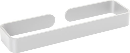 AWD Interior Стенна със самозалепваща лента 25.3x7.3cm Бяла