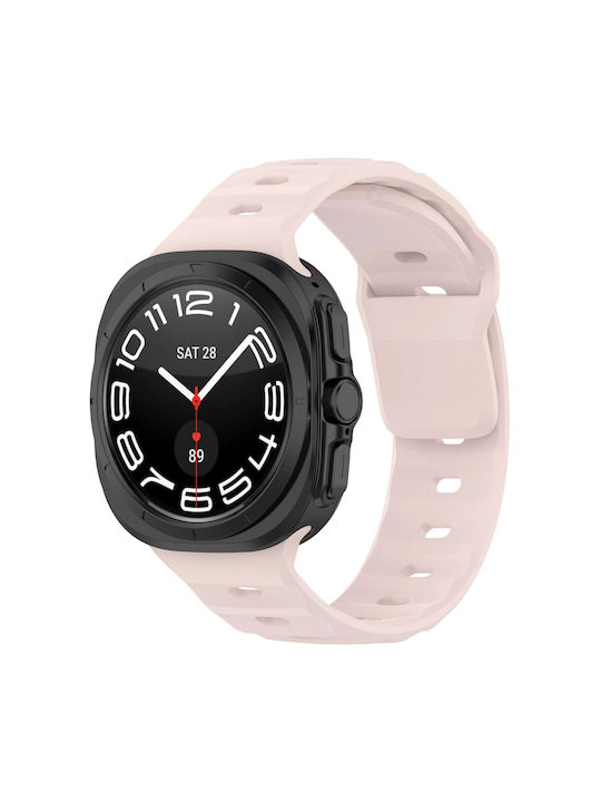 Bizon Curea din silicon roz (Galaxy Watch Ultra / Ultra 2)