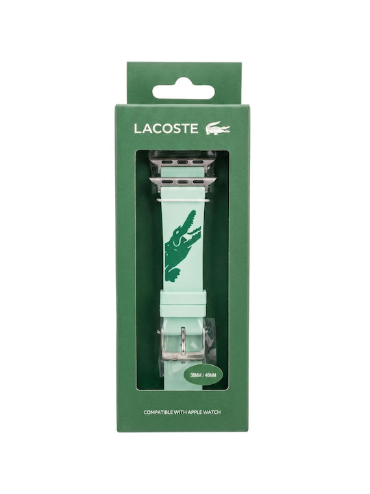Lacoste Силиконова каишка Зеленa (Apple Watch 38/40 мм) Lacoste Силиконова каишка Зеленa (Apple Watch 38/40 мм)