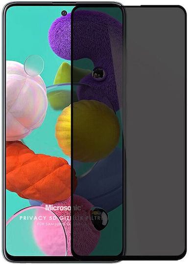 Folie Protectie Privacy Full Glue Screen Protector Galaxy A51