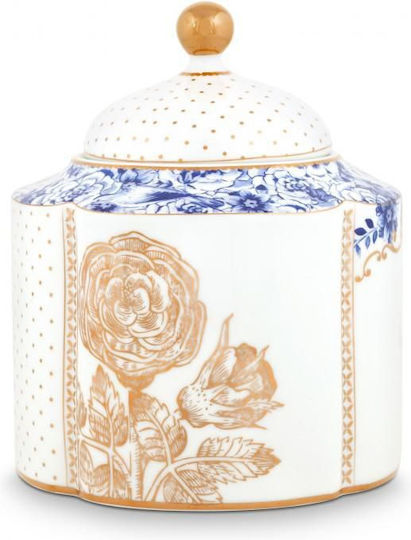 Μπισκοτιέρα 1.75ltr Pip Studio Royal White