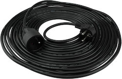 Extension Cord 1 Socket 10m Switch 3x1.5mm2 Black