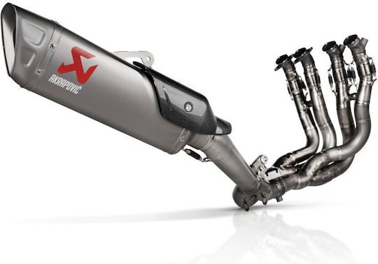 Πλήρες Σύστημα Εξάτμισης Evolution Line Titanium Akrapovic S-h10e6-aplt