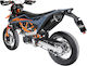 Система за изпускателна система Lv1 Ktm 690 Bk 21 Ала 14073u