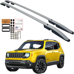 Erkul Μπάρες Οροφής Αλουμινίου για Jeep Renegade 2014