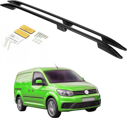 Erkul Bare De Acoperiș Din Aluminiu Pentru Volkswagen Caddy 2003-2020 Fără Picioare Negre