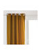 Atmosphera Atmosphera Verdunkelungsvorhang mit Grommets 140x260cm