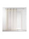 Douceur d'Intérieur Κουρτίνα με Τρουκς Norine 140x240εκ.