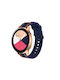 Tragbares Silikonarmband Blau Galaxy Watch Active 2 Huawei Watch GT2 / GT3 (42mm) / GT3 Pro (43mm) Amazfit GTS