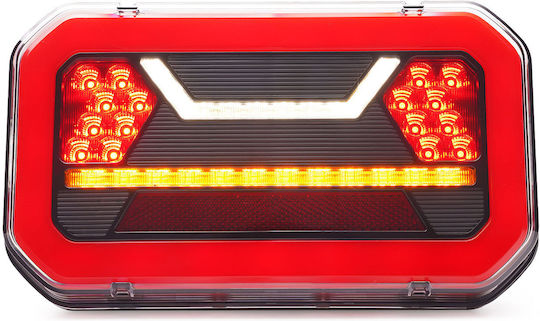 LED Rear Multifunction Smoke Right 12v24v Was
