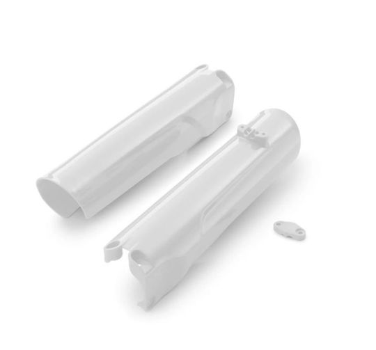 Polisport Fork Shock Covers Ktm Sx Sxf Exc Excf Te Tc White