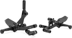 Picior De Picior Spate Fxr2 Negru Mat Ducati Gilles Fxr2-d02-bd