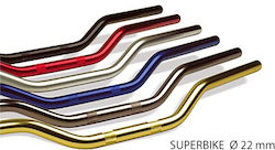 TRW ZF Superbike 22mm Aluminium Lenker Silber Code Mcl102c