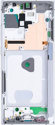 Clappio Ersatz-Mittelrahmenteile Samsung Galaxy Note 20 Ultra Weiß