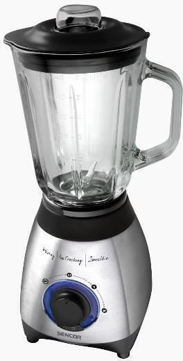 Sencor Blender cu Cană din Plastic 1,5 l 600W Argintiu SBL 4371