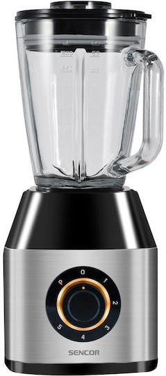 Sencor Блендер с Пластмасова Кана 1.5 lt 1250W Черен SBL 4872BK