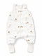Maboo Winter Baby Schlafsack mit Beinen 2.5 Tog Sparrow