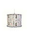 Pink Pendant Ceiling Light with E27 Socket 30x20x35cm