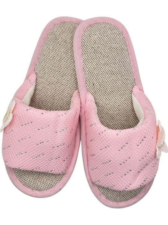 Winter Women's Slippers Sliders Pink