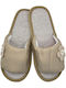 Tecos Damen Hausschuhe Sliders Braune
