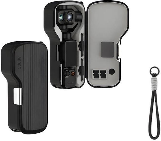 DJI Osmo Pocket 4p BRDRC Калъф За Екран Леща Антивибрационен Калъф За Филтър За Съхранение Черен