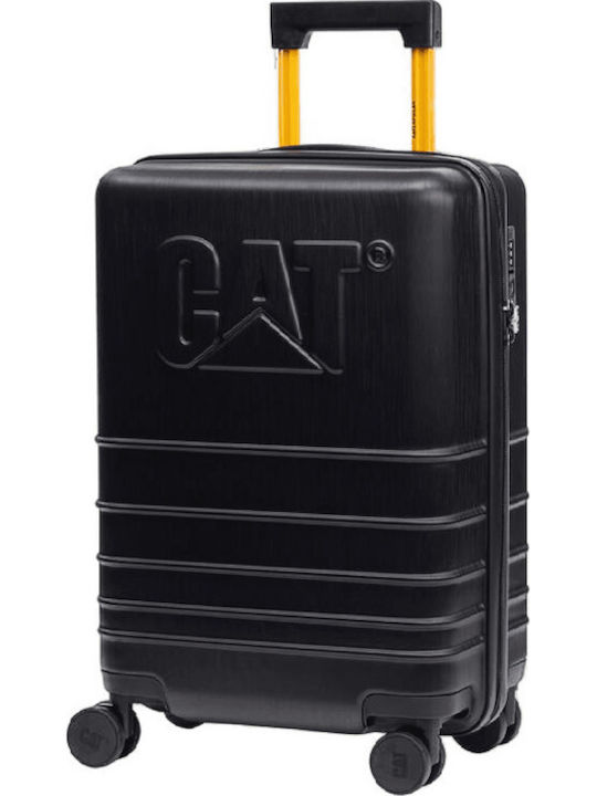 CAT Βαλίτσα Ταξιδίου Καμπίνας Σκληρή Μαύρη Ύψους 55εκ.