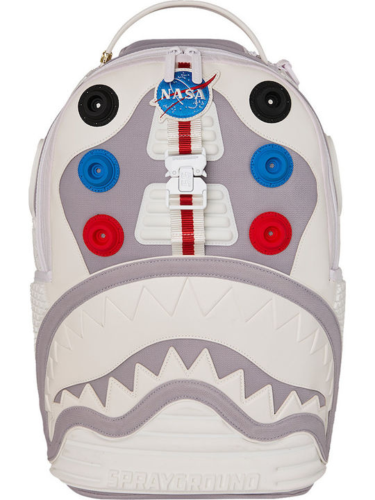 Sprayground Ученическа Раница За Гимназия С Джоб За Бутилка NASA Space Suit Ready 29 x 15 x 45 см