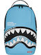 Sprayground School Backpack for Middle School - High School Backpacks Shark Central Bubbly Blue
