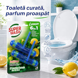 Super Wash Fresh Power Bloc Cu Miros De Prospețime x50gr Super Wash Fresh Power Bloc Cu Miros De Prospețime x50gr