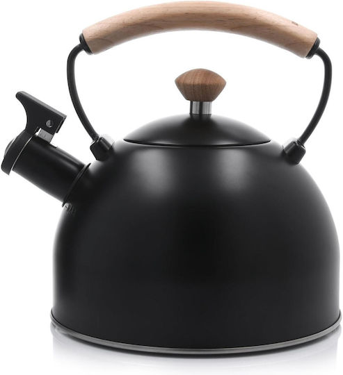 Duka Aluminium Teekessel Schwarz 2500ml