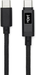 Πρωτότυπο Καλώδιο Ψηφιακής Οθόνης Usb-c 7a Φορτιστή Dji Power 140w Gan Μήκος 1,8 Μέτρα