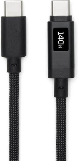 Πρωτότυπο Καλώδιο Ψηφιακής Οθόνης Usb-c 7a Φορτιστή Dji Power 140w Gan Μήκος 1m