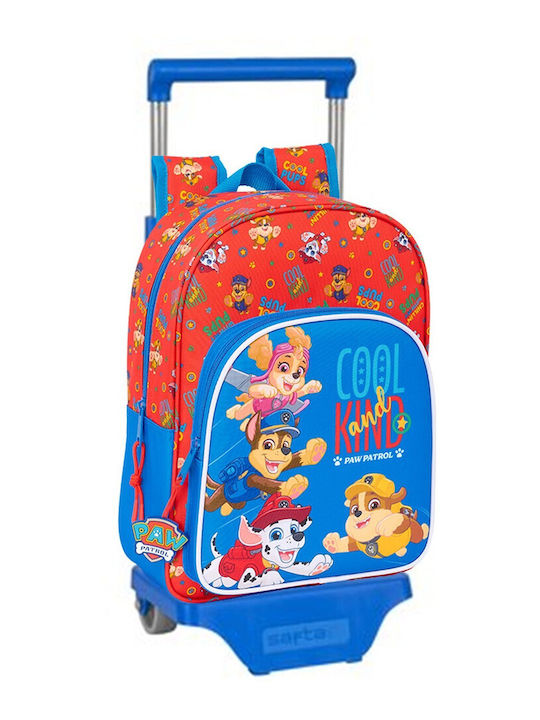 Safta Paw Patrol School Bag Trolley Multicolour