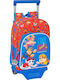 Safta Paw Patrol School Bag Trolley Kindergarten Multicolour