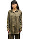 Long Sleeve Women's Shirt Brown