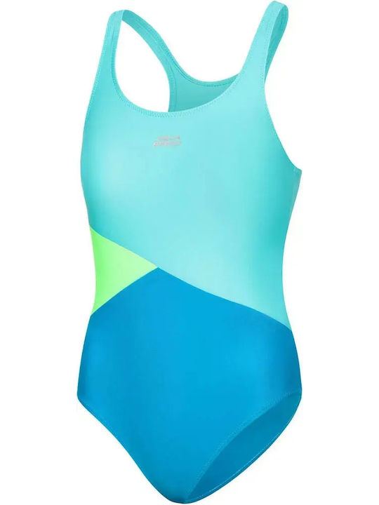 Aquaspeed Kinder Badebekleidung Einteilig Hellblau