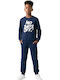 Kids Sweatpants Set Blue